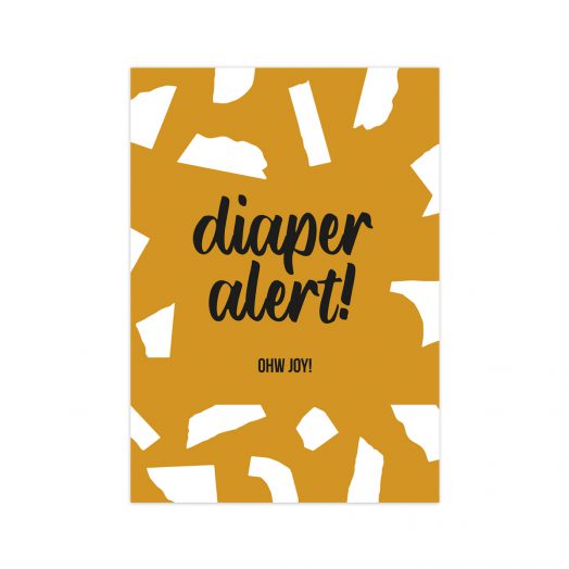 Postcard Diaper alert! | Studio Stationery