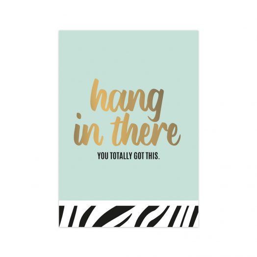 Postcard Hang in there | Studio Stationery