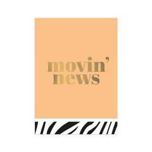 Postcard Movin' news | Studio Stationery