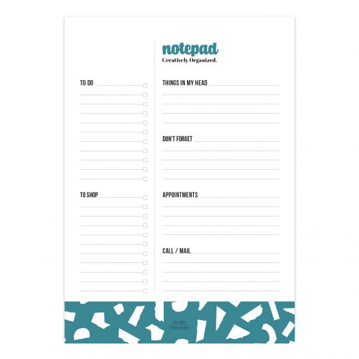 A5 Noteblock Notepad | Studio Stationery