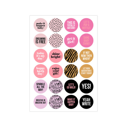 Stick It Stickerbook Pink | Studio Stationery